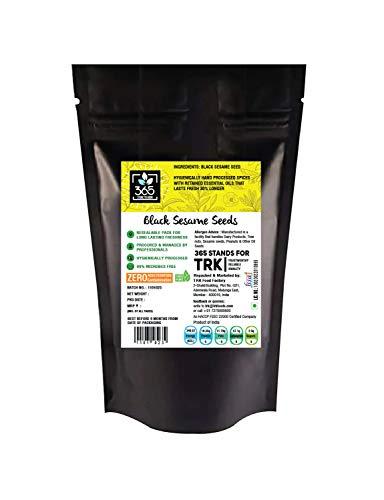 365 STORE TO DOOR 365 STORE TO DOOR Fresh and Natural Black Sesame Seeds | Kaale Til | Tal | | Indian Spice (250 gm)