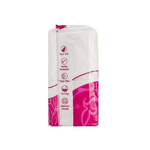 Origami Origami 3 Ply Toilet Tissue Paper Roll - Pack of 4 (340 Pulls Per Roll, 1,360 Sheets)