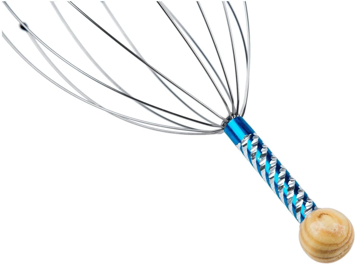Magic Magic Scalp Massage Head Massager 12 Fingers Head Scratcher for Head Massage Body Relaxing Hair Massage Scalp Scratcher