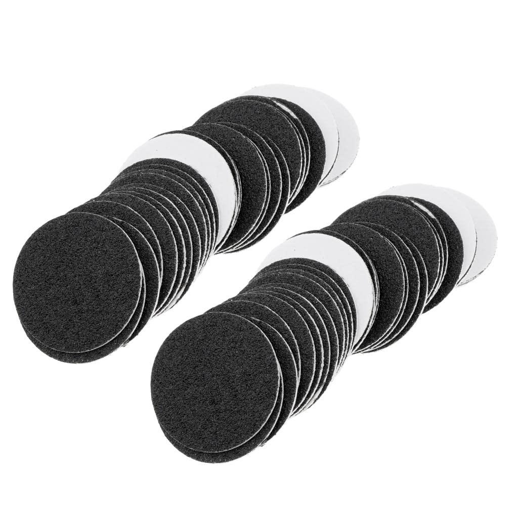 CALANDIS CALANDIS 60Pcs Replacement Sandpaper Discs Pad for Electric Foot File Callus Remover