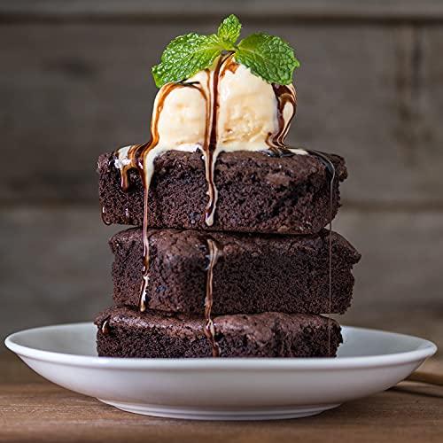 JOSEF MARC Fudgy Brownie Mix, 400g - Egg Free Brownie Mix, chocolate brownie premix, Non GMO l No Artificial added l Formulated In Switzerland