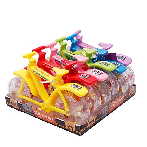 NOTTACIA NOTTACIA Tianfeng Sharing Bicycle Funny Snack Food Toy Candy For Children Jelly Bean Candy Sweets Toys Bike 55Gm (1 Bike), Strawberry