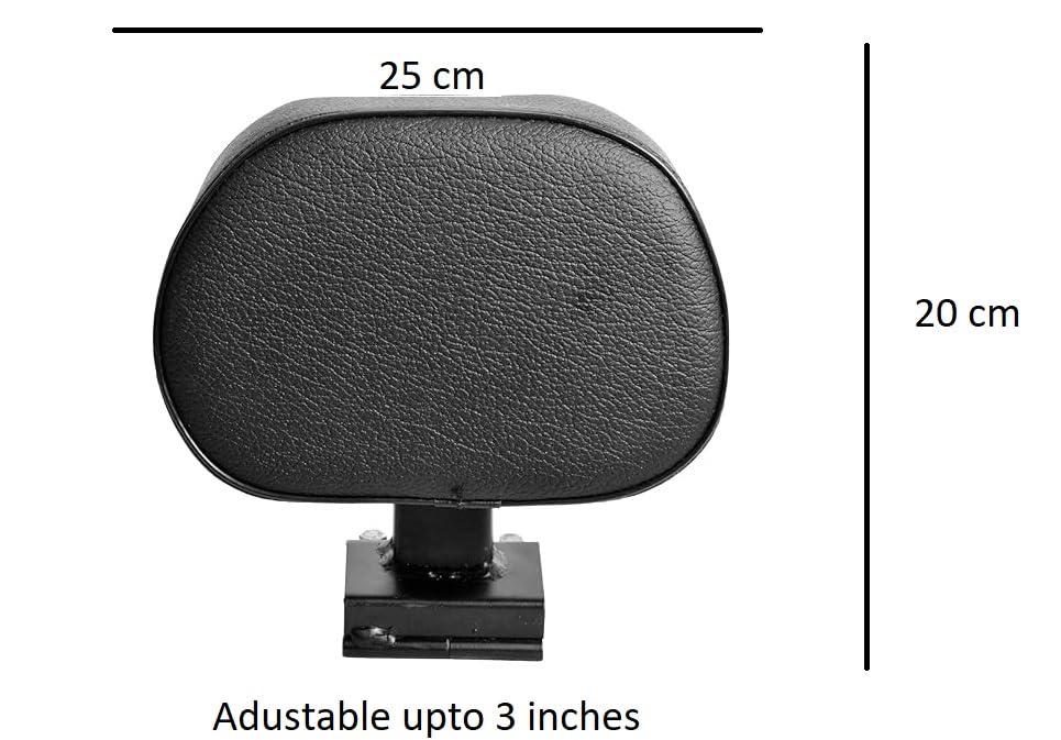 Genericc Autobrandz - Pillion Rider Adjustable Backrest for Scooter compatible for Jupiter & Activa All Models.