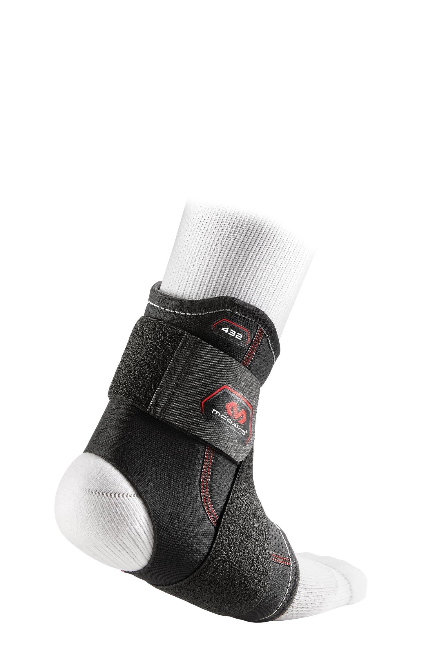 Mcdavid McDavid Ankle Support with Strap - Black (Small)