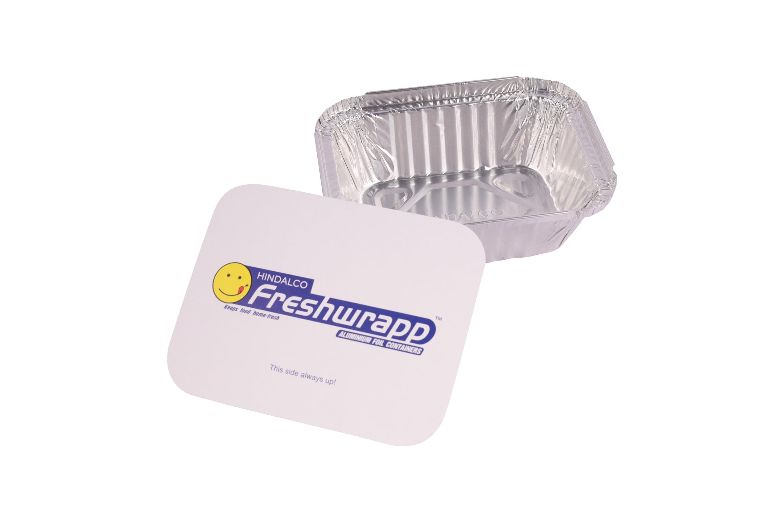 Freshwrapp Freshwrapp Aluminium Containers - 250 ML - 25 Pieces - Pack of 1