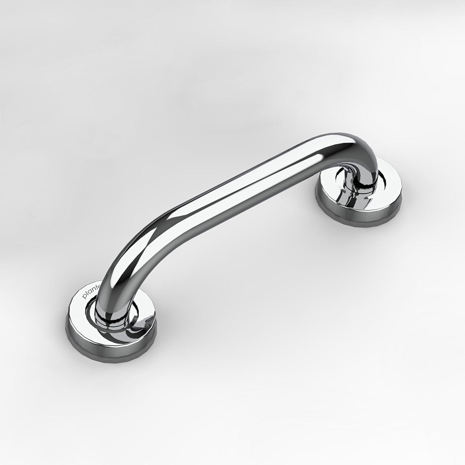 Generic Galaxy Stainless Steel Bathroom Grab Bar/Elder Assistant bar/Grab bar for Bathroom/Elder Toilet Assistant bar/Home Assist Safety Helping Handle Bars/Rust Free/Heavy Duty/Silver Color (Pack of 1)