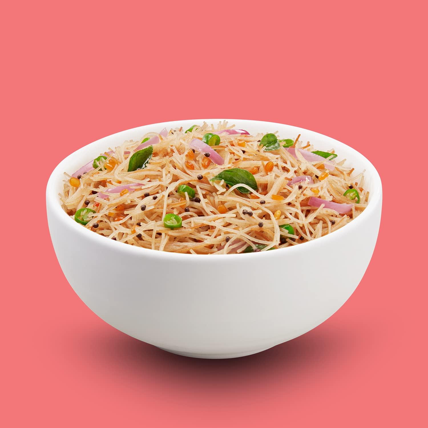 SLURRP FARM Slurrp Farm Healthy Breakfast and Snacks Trial Pack Combo, 300g (Pack of 6, 50g each) & Slurrp Farm Millet Vermicelli, Semiya , 180 g each (Pack of 2)