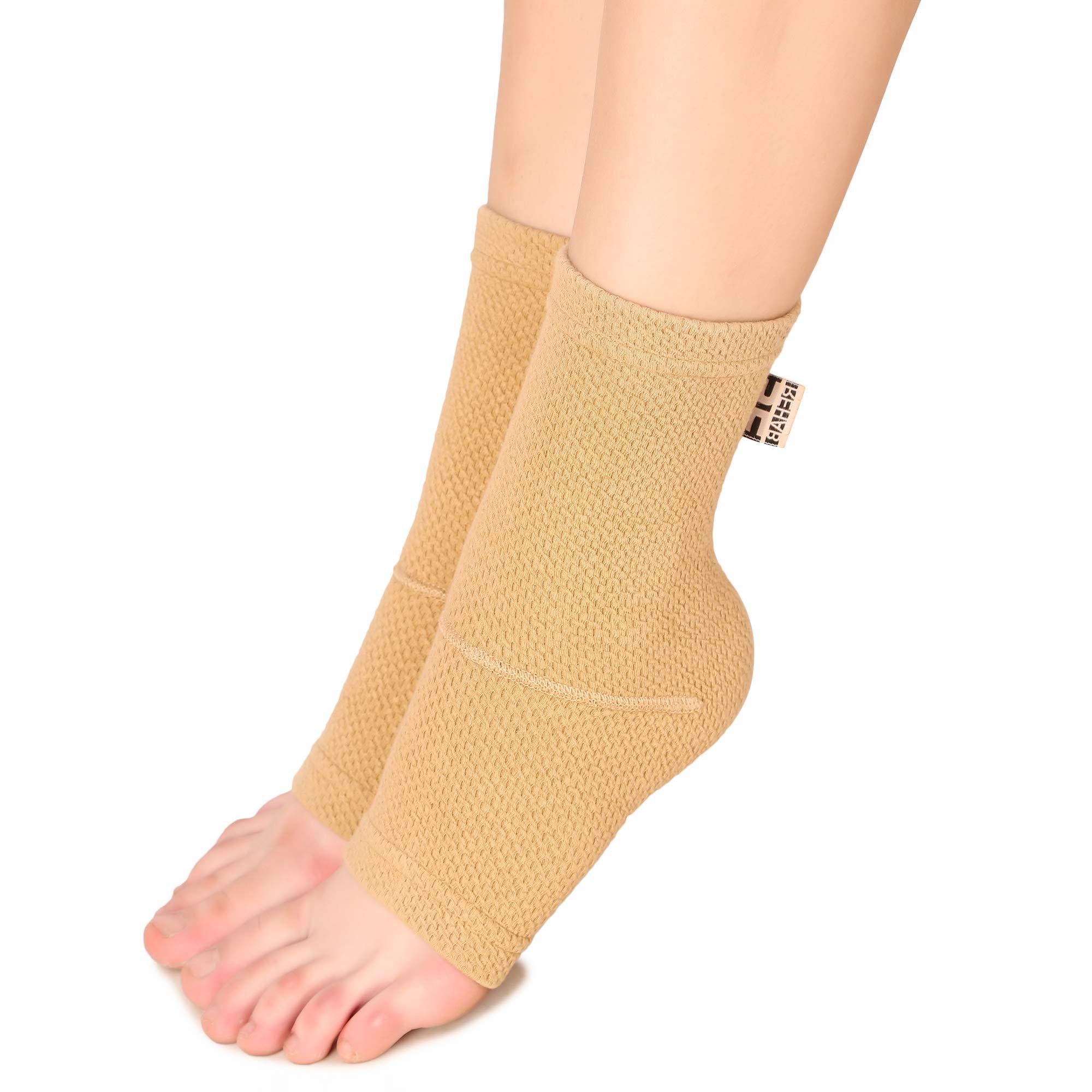 SE Rehabilitation SE REHABILITATION Compression Anklet Support (Pair; Small)