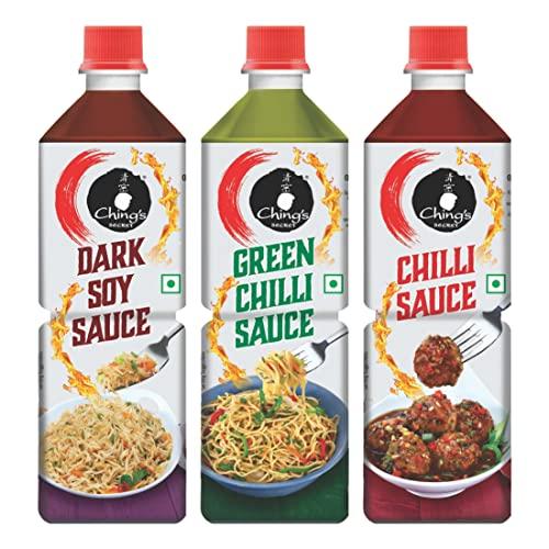 Chings Chings Chinese sauces Assortment Pack - Each Variant x 1 PACK OF 3