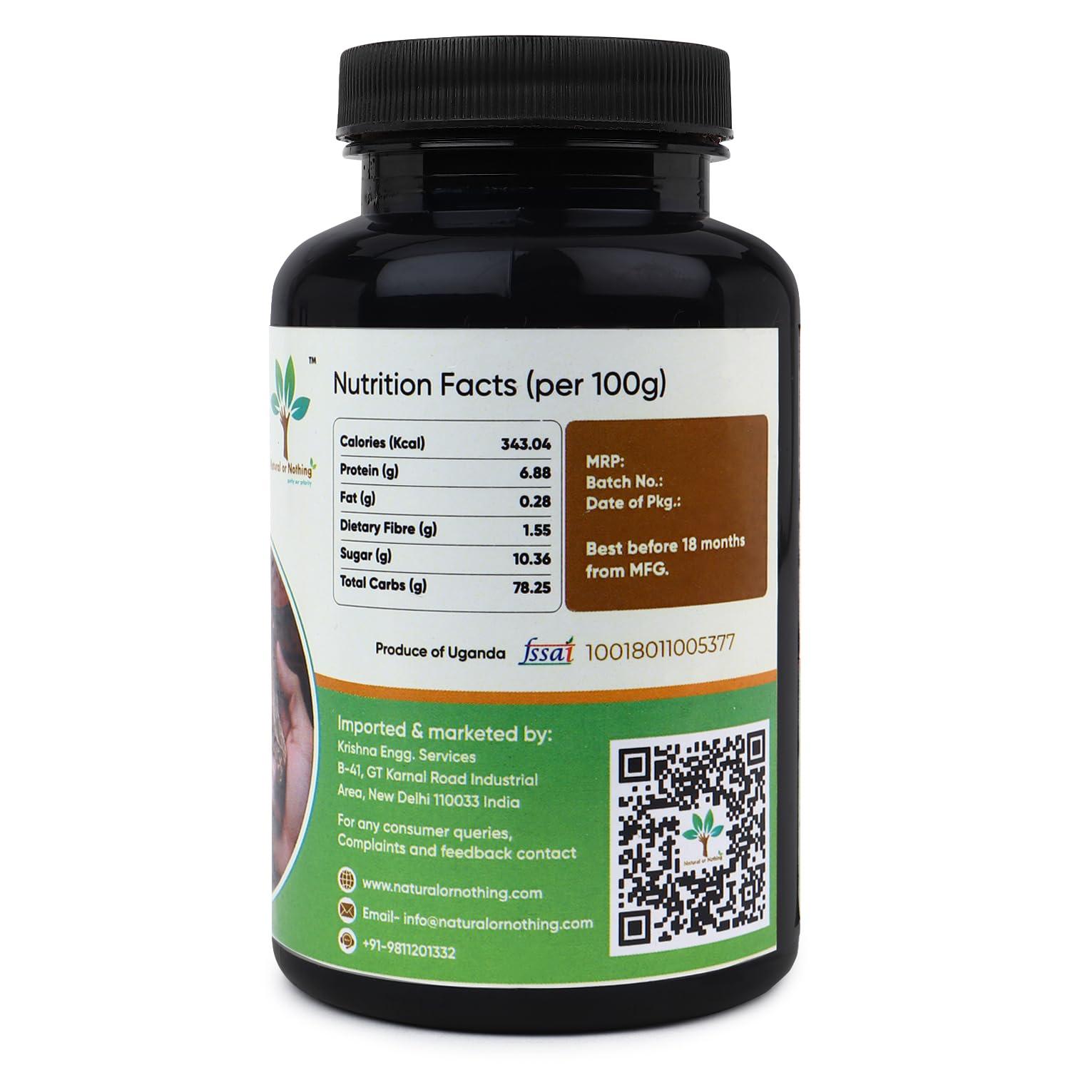 Natural or Nothing Natural or Nothing | Mulondo Pro | Mukombero | Organic Mondia Whitei Root Powder | Wild Harvest | (100g) (2 month supply) (Pack of 2) (2)