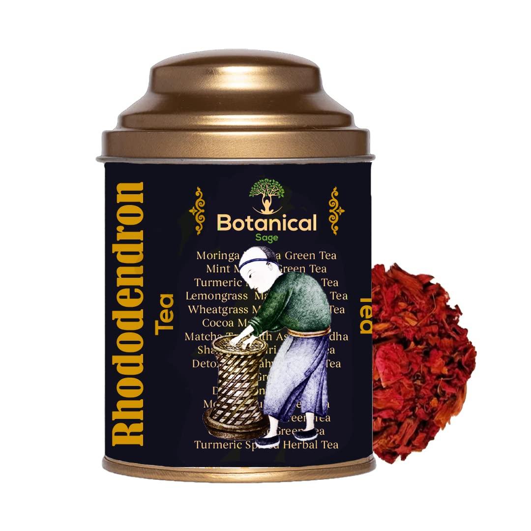 Botanical Sage Botanical Sage- Rhododendron tea 50g | Buransh Flower Tea | Selected | Luxury Tea