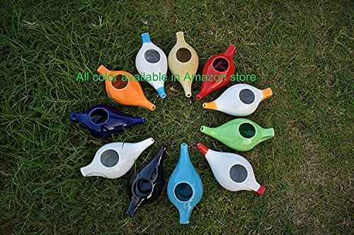 GoodsHealthShop GoodsHealthShop Porcelain Ceramic Neti Pot for Nasal Cleansing Sinus and Passages for Optimal Health (Tiger Color)