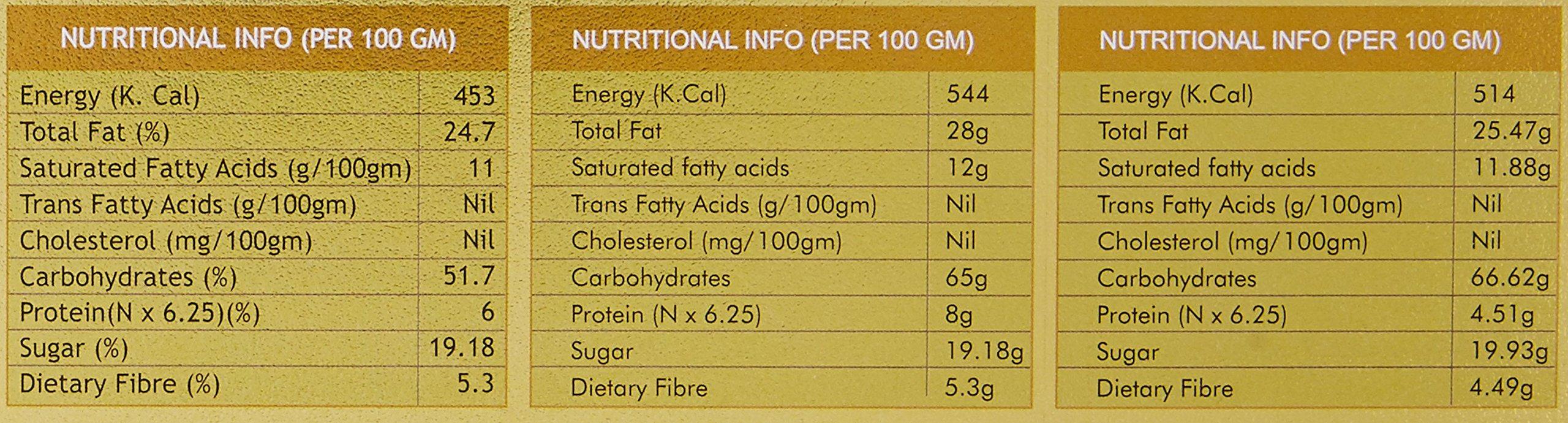 Karachi Bakery Karachi Bakery Cashew Biscuits, 400 Gram + Triple Delight Fruit Biscuit With Chocolate & Cashew, 600 Gram