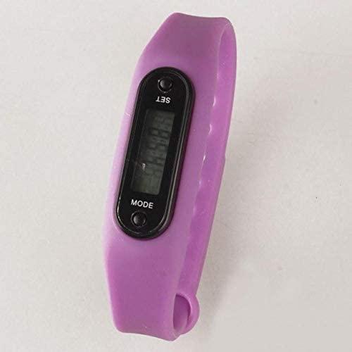 UBERSWEET Ubersweet® Digital LCDWritband Run tep Walking Ditance Calorie Counter Writ Women Men Port Fitne : Purple