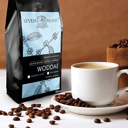 Seven Beans Coffee Company Seven Beans Coffee Company "Woddae" Strong Coffee 250 GMS (Whole Beans)