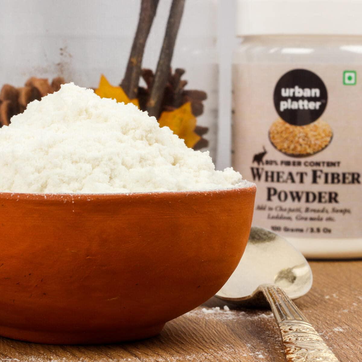 urban platter Urban Platter Wheat Fiber Powder, 100g