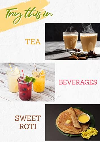 Rural Treasures Granular Jaggery | Sugarcane Jaggery | Sharkara Bellam, Nattu Sakkarai Granules Jaggery | Traditionally made | Pure, Natural, Preservative Free | 300g Pouch