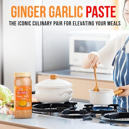 Surya Surya 500gm Ginger Garlic Paste |Adrak Lahsun Paste |Cooking Paste |Ready to use