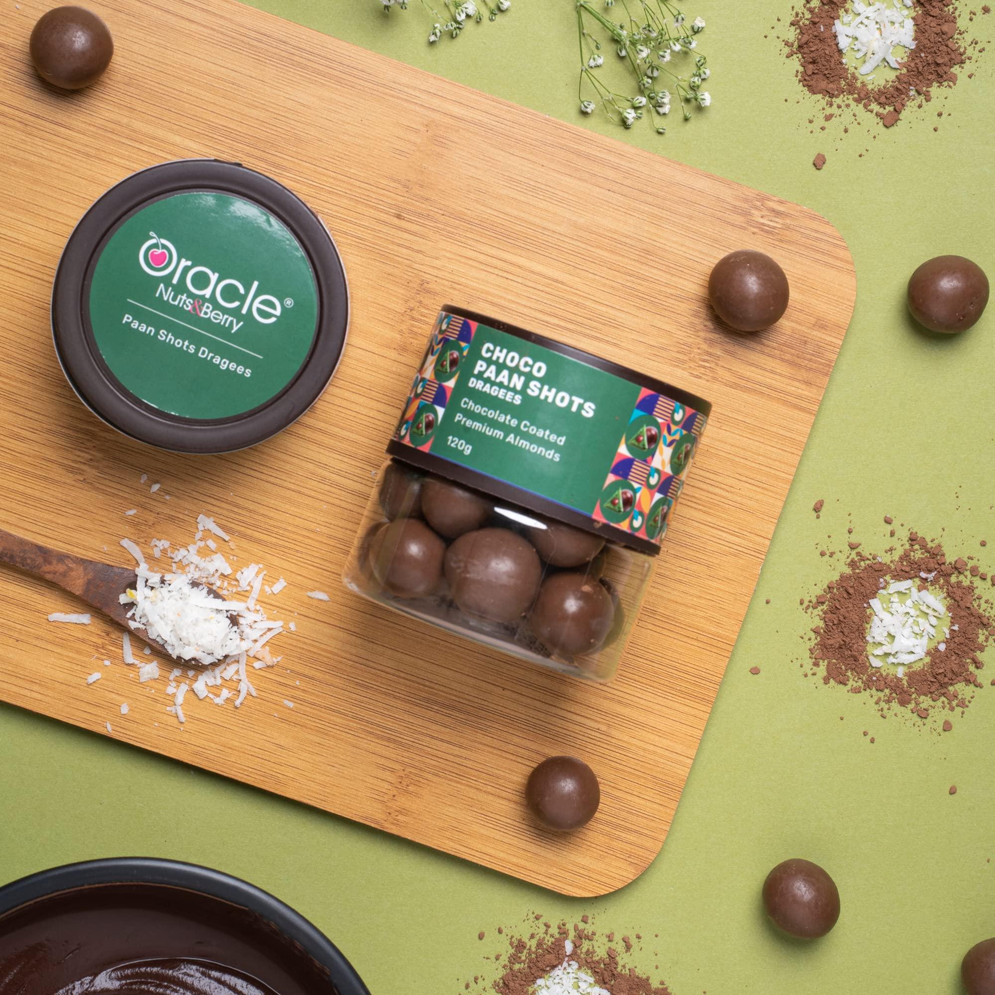 Oracle nuts and berry Oracle nuts and berry Choco Pan Shots (Instant Paan, Mouth freshener, Mukhwas) Choco Pan Flavor 120gm