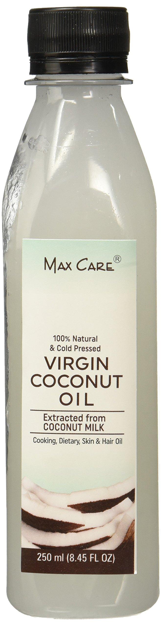 MAX CARE Maxcare Virgin Coconut Oil (Cold Pressed) 250ML + Maxcare Virgin Coconut Oil (Cold Pressed) 1000ML