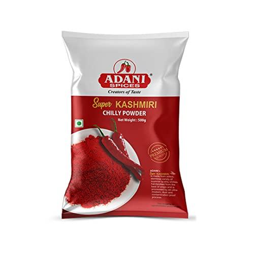 Adani Spices Adani Spices Combo Pack of Kashmiri Red Chilli Powder, Coriander Cumin Powder & Turmeric Powder, 500gm Each
