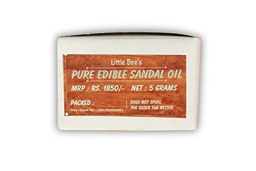 Little Bee Little Bee Pure Edible Sandal Wood Oil - 5 ML Pack