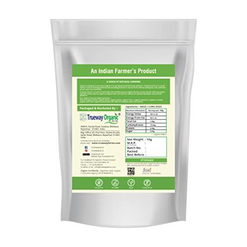 TRUEWAY FARMS - AN ORGANIC LAND -NATURE TO NATURAL Trueway farms Organic Makki (Corn/Maize) Seeds 1 kg
