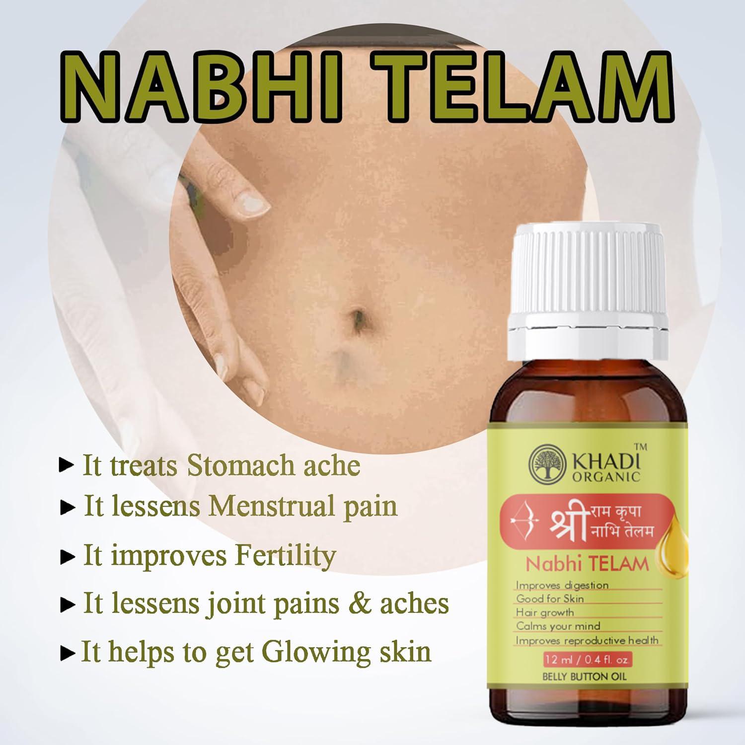 Khadi Organic Khadi Organic Nabhi Oil (Ramban Multi Benefit) | Ayurvedic | Unisex | Organic Product Users, Ayurveda Enthusiasts, Holistic Wellness Seekers