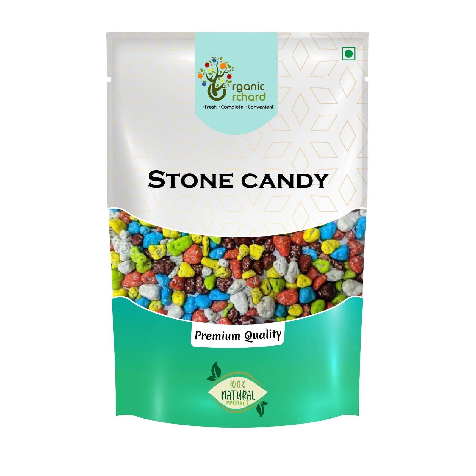 Organic Orchard Organic Orchard Stone Candy Hard Colorful Rock Candies Milk Chocolate (Pack of 1800 Gram)