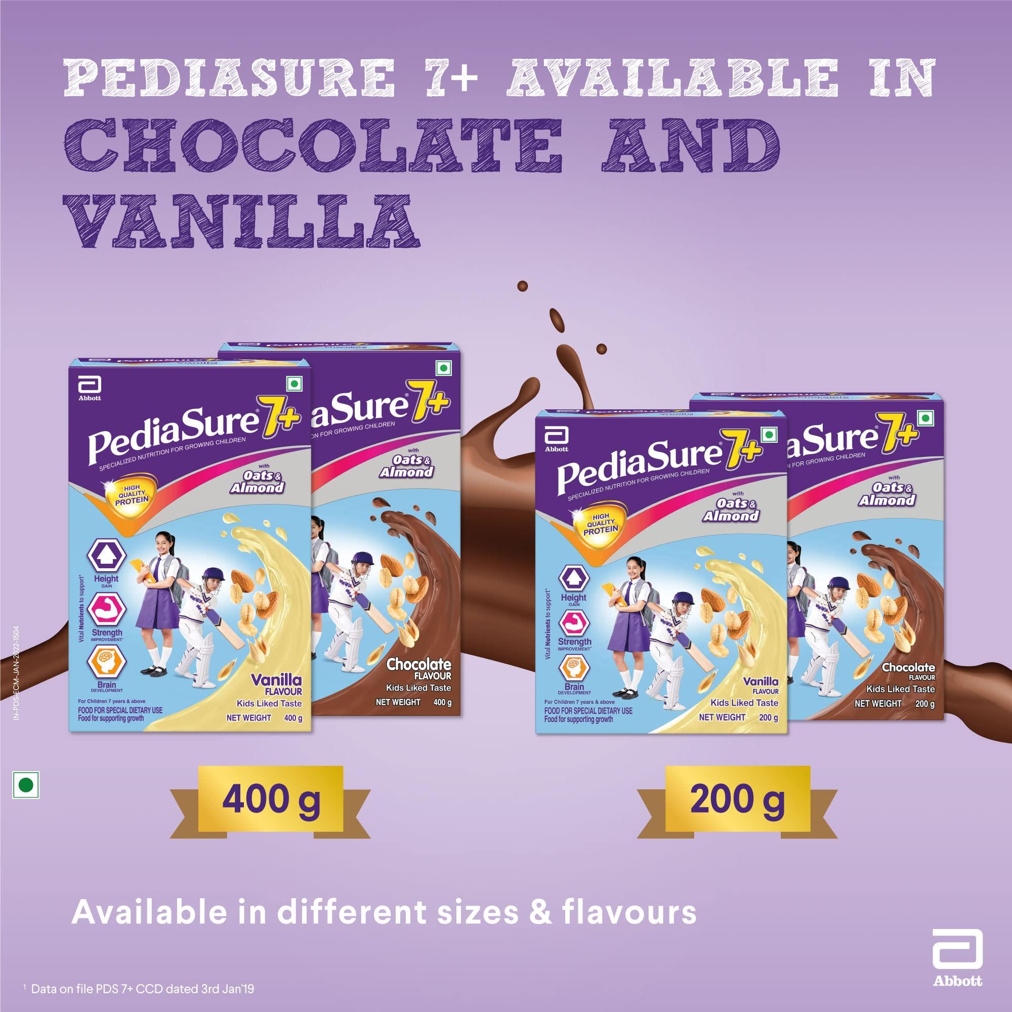 Pediasure Pediasure 7+ Specialized Nutrition Drink Powder for Growing Children Chocolate Flavour 800 gm