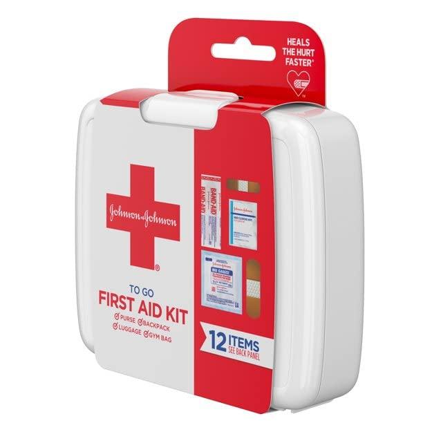 JOHNSON Johnson New 218362 First Aid to Go Kit (-Pack) Wholesale Bulk Health & Beauty Hour