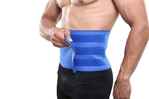 EZYFIT EZYFIT Neoprene Waist Support, 8\" Abdominal Belt, Supports The Weak Abdominal Muscles & Helps in Blood Circulation (Pack of 1) Blue