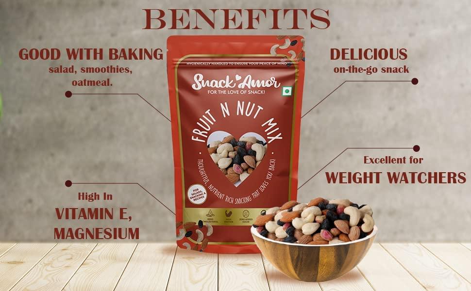 SnackAmor Snack Amor Fruit & Nut Mix - 200g (200g)