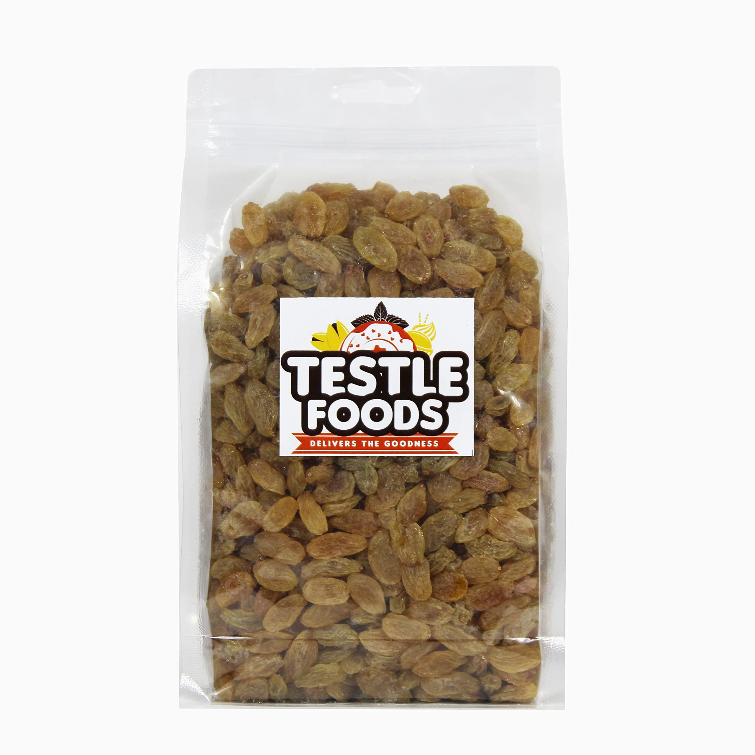 Testle Foods Testle Foods - Premium Dried Golden Raisins | Yellow Kishmish (Kismis) | Seedless Dry Grapes - 400g