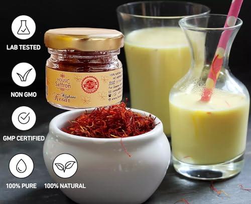 House of Saffron House of Saffron Afghani Kesar/Keshar Pure Saffron 1grams (1)