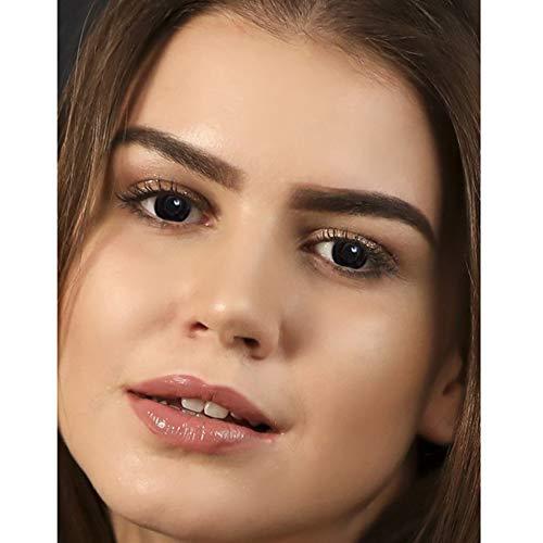 AQUALENS CONTACT LENSES Aquacolor Daily Disposable Colored Lenses with 0 Power - Stormy Gray - (10 Lens/Box)