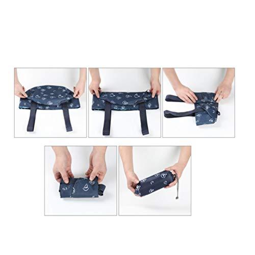 SUPVOX SUPVOX Pool Foot Wash Basin, Foot Bath Basin Feet Soak Tub Foldable Convinent for Home Outdoor Travel (Dark Blue, Large Size)