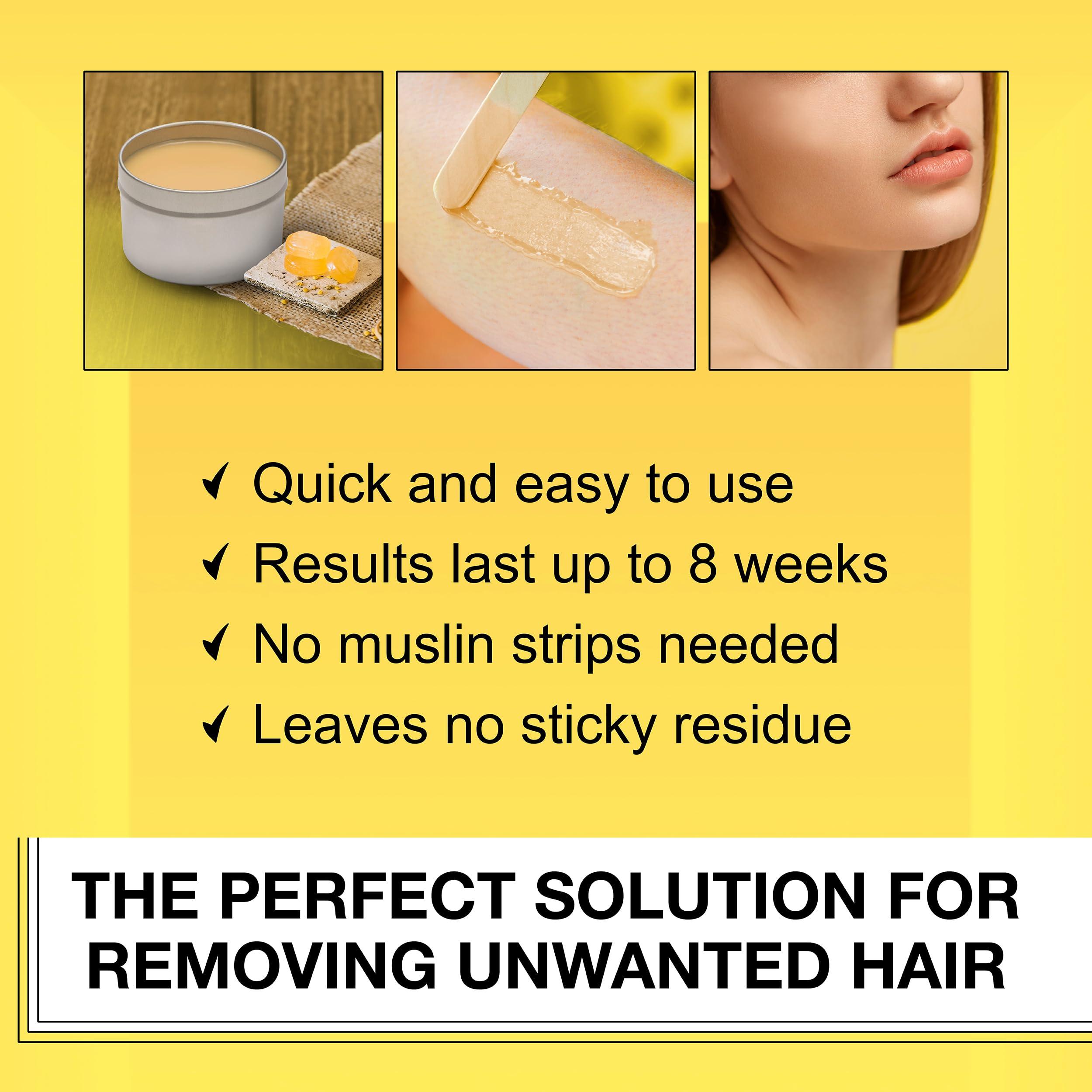 no tweeze no-tweeze Classic Remover Wax, 4 Ounce