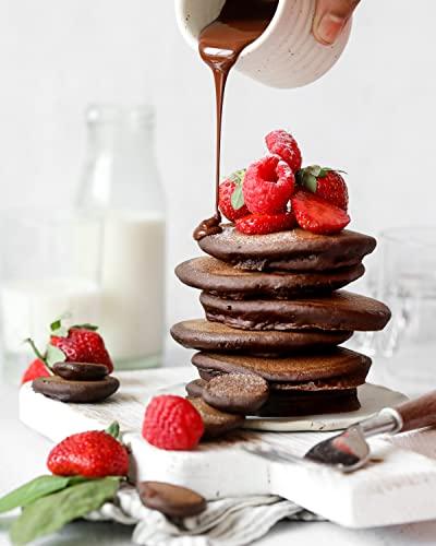 Treatfully Yours Treatfully Yours Chocolate Chips Pancakes Mix|Sweetened With Jaggery|No Maida|No Refined Sugar| Makes 8 Pancakes (Pack of 1, 160gm)