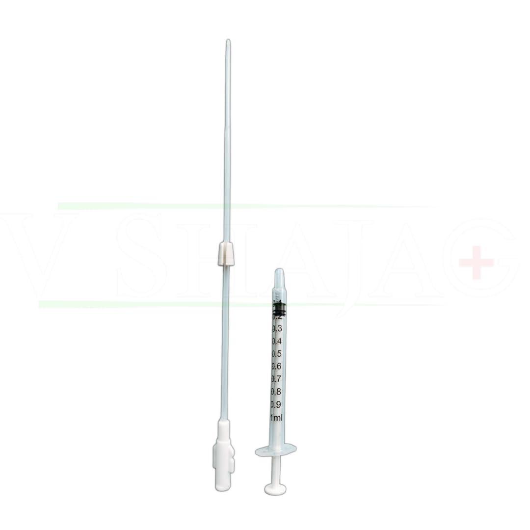 V SHAJAG V SHAJAG Intra Uterine Insemination Device - Complete IUI Cannula Kit (17cm)-Fertility with Precision (Pack of 12)