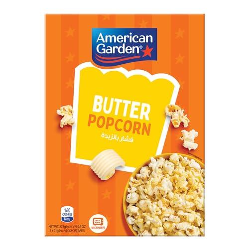 American Garden AG Microwave Popcorn Butter 10.5oz