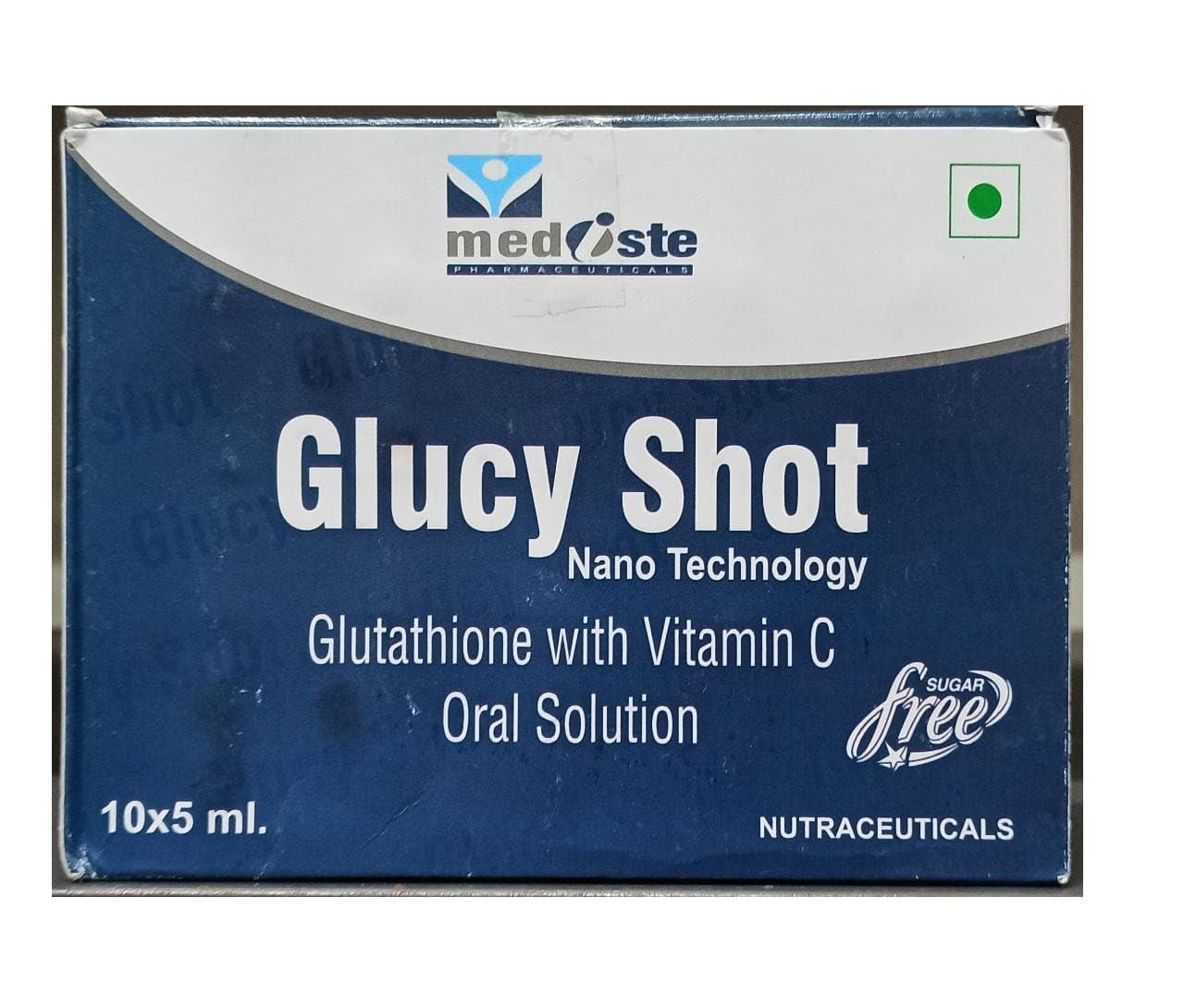 Generic Glucy Shot Nano Technology| 5 Ml PACK OF 10
