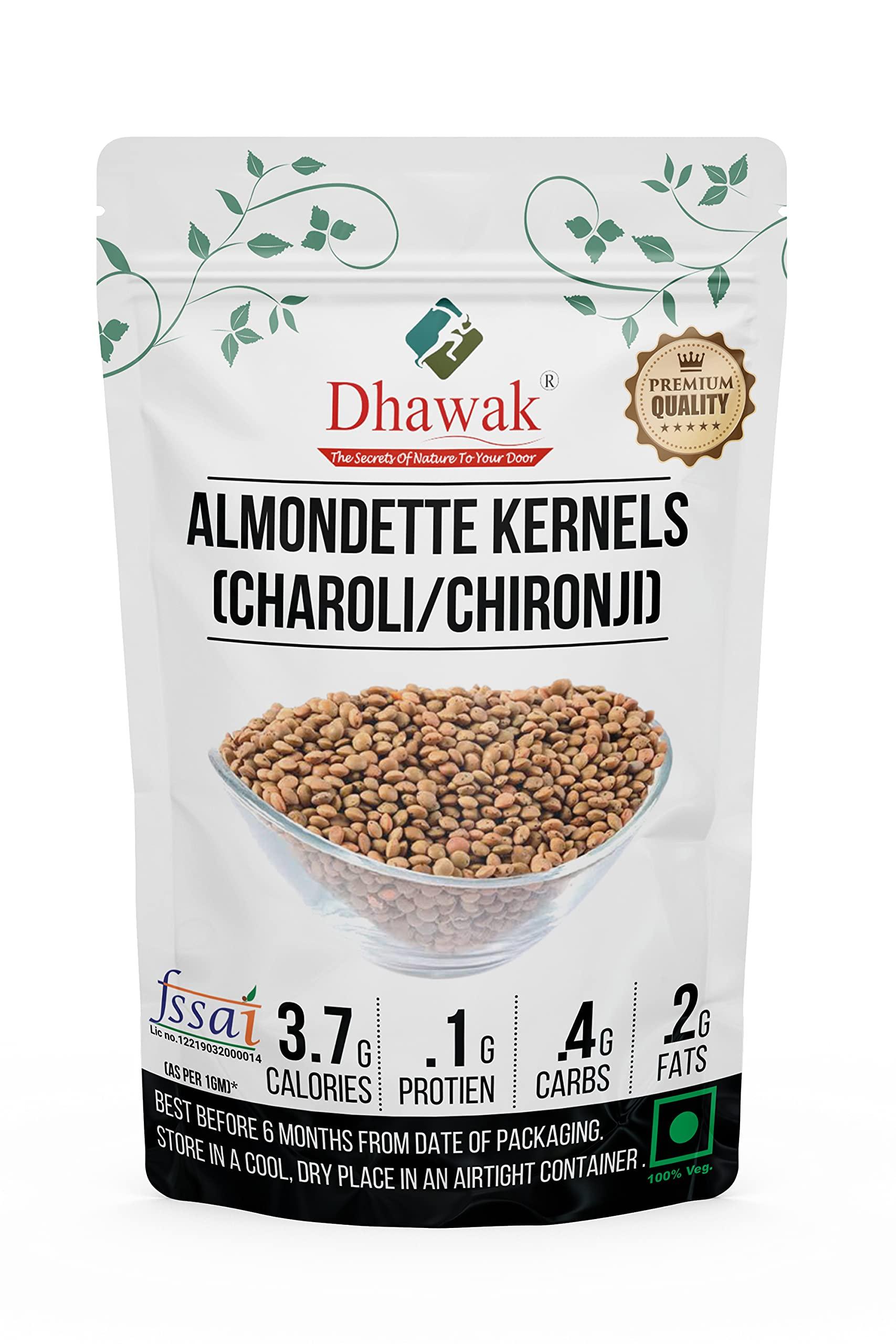 DHAWAK Dhawak Almondette Kernels (Charoli or Chironji) - 200 GMS.