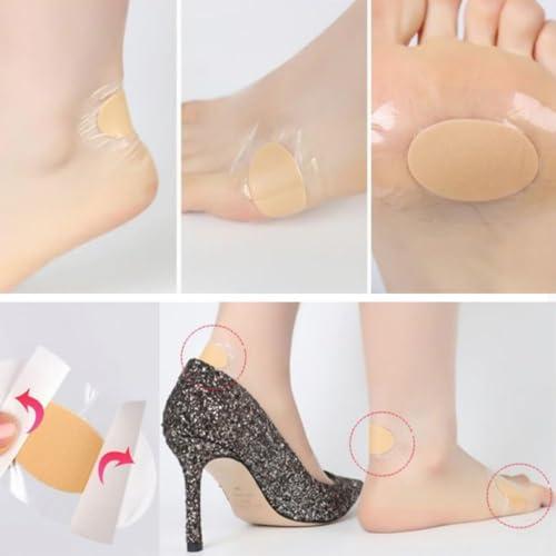 ZUGAD ZUGAD Heel Protectors,Shoe Bite Protector,Waterproof Self-Adhesive Foot Care Protection Pads,Heel Stickers Pad Self-Adhesive Heel,Anti-friction Foot Patch for Women Men. (20)