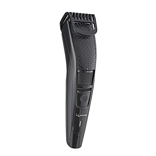Lifelong Lifelong Trimmer- 45 Minutes Runtime; 20 Length Settings | Cordless, Rechargeable Trimmer with 1 Year Warranty (LLPCM13, Black)
