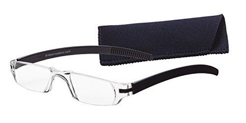 Zoom Eyeworks Dr. Dean Edell Slim Vision, Black, 2.50, 0.200 Ounce