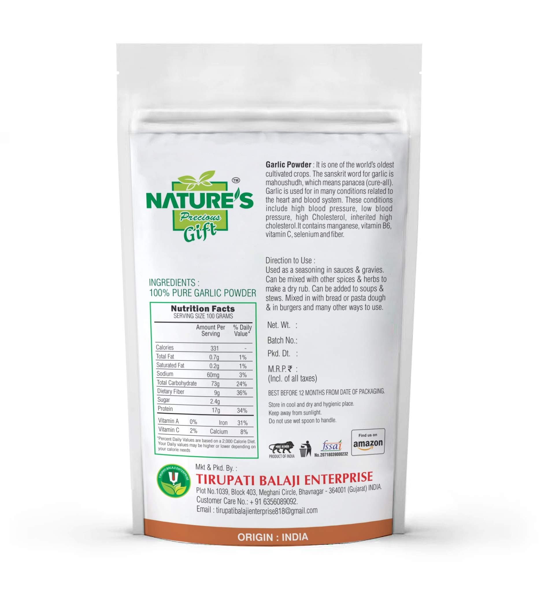 NATURE`S GIFT - FOR THOSE WHO CARE`S NATURE`S GIFT - FOR THOSE WHO CARE`S Garlic Powder (200 Gram)