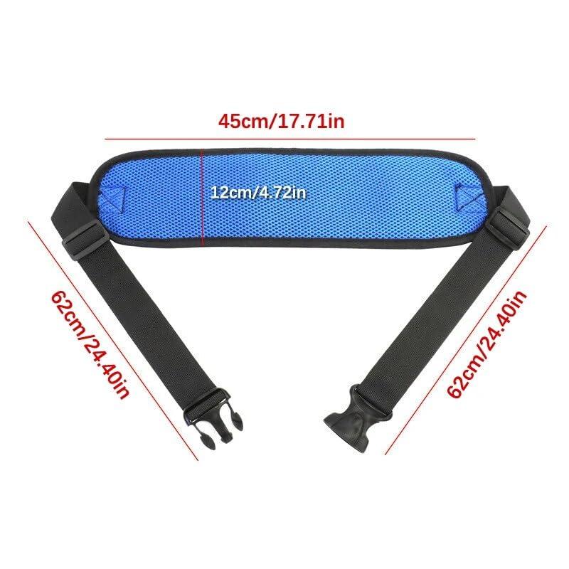Dhadh Dhadh Anti Fall Wheelchair Seat Belt Adjustable Quick Release Restraints Straps Chair Waist Lap Strap For Elderly Or Legs Patient Care.
