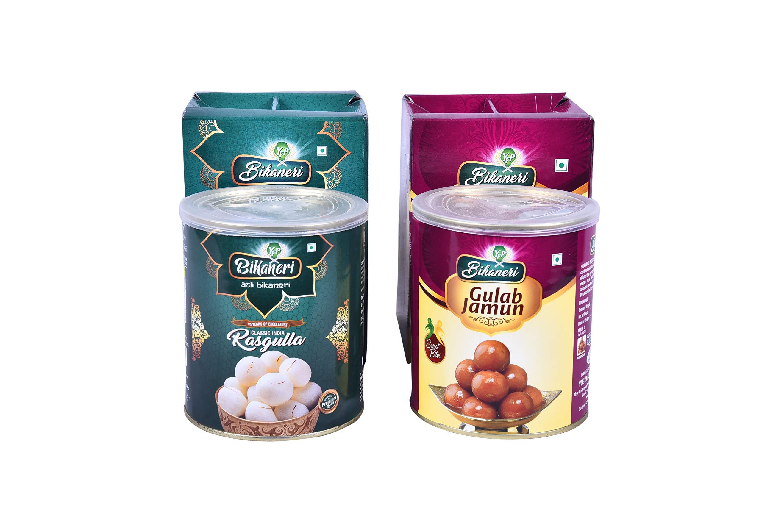 YFP Bikaneri YFP Bikaneri Special Rasgulla Gulab Jamun Combo 1+1 Kg
