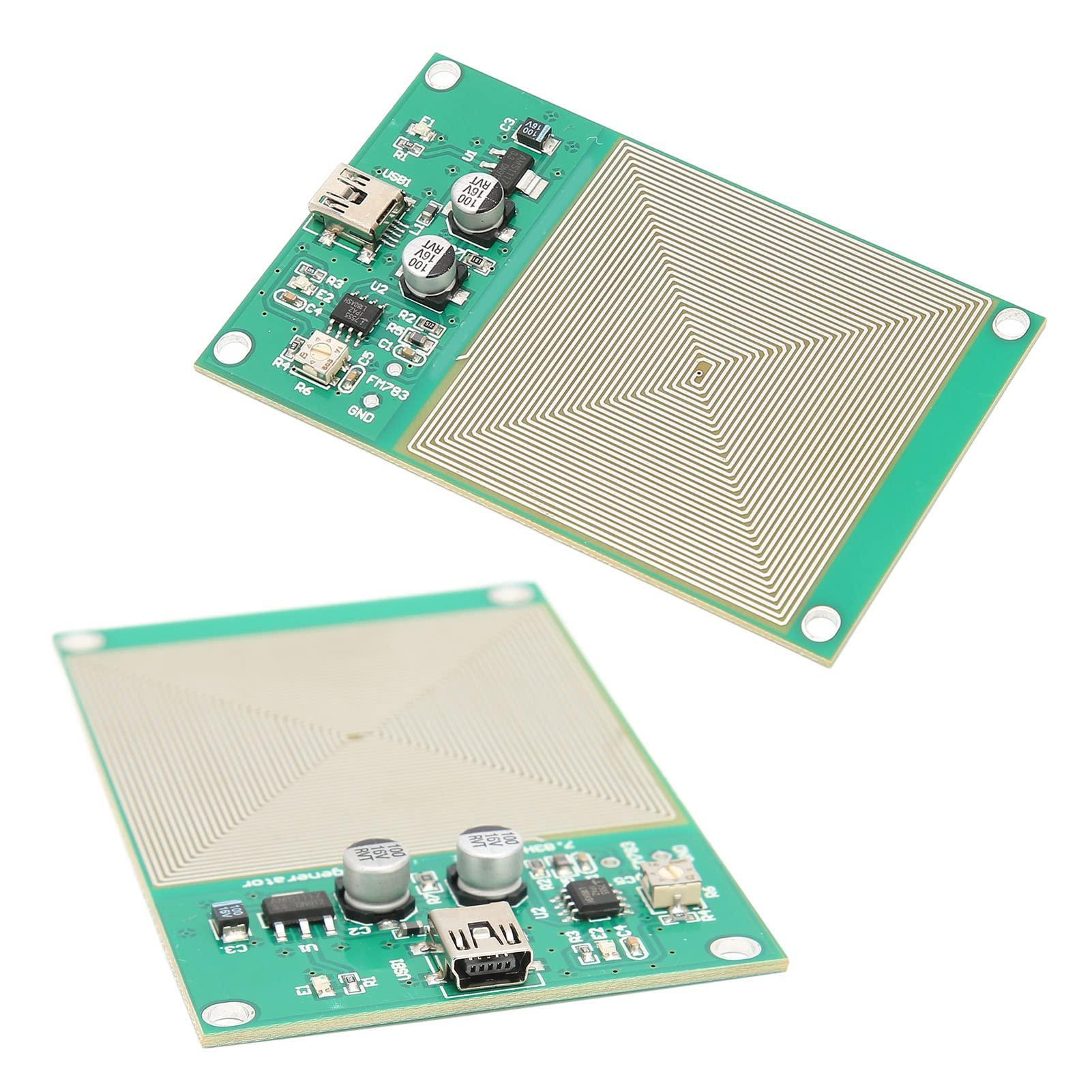 Worem Schumann Wave Generator, Schumann Resonance Pulse Generator PCB Stable with USB Cable for Helping Good Sleep